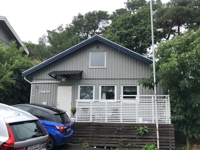 Västra Kyviksvägen i Kullavik