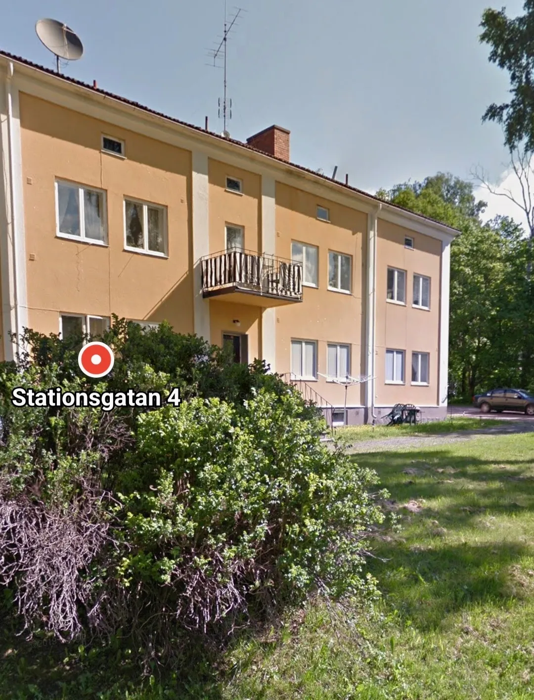 Stationsgatan i Slottsbron