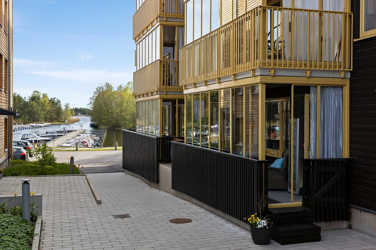 Hamnvägen i Skoghall