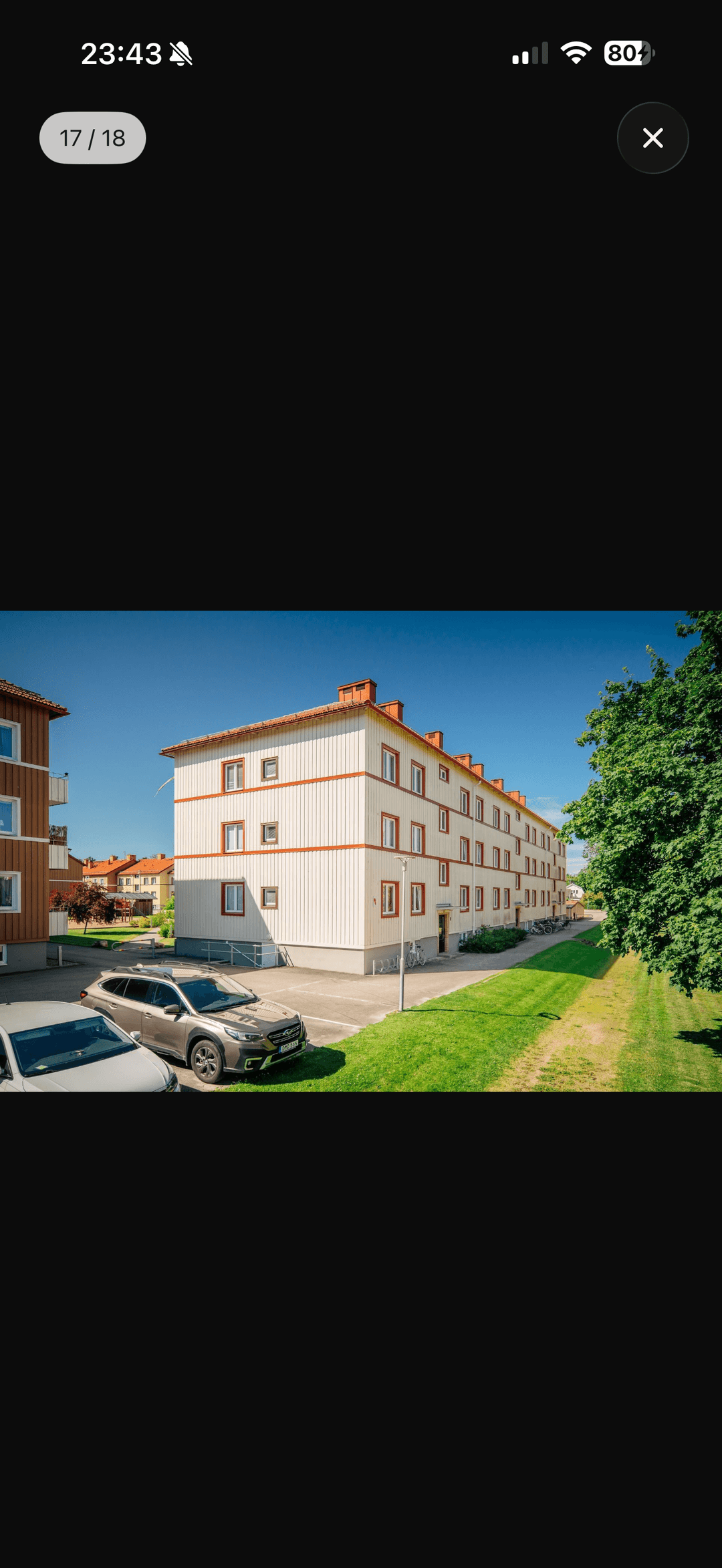Sandbäcksvägen i Mariestad