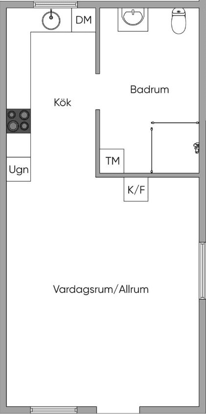Ålgrytevägen i Skärholmen