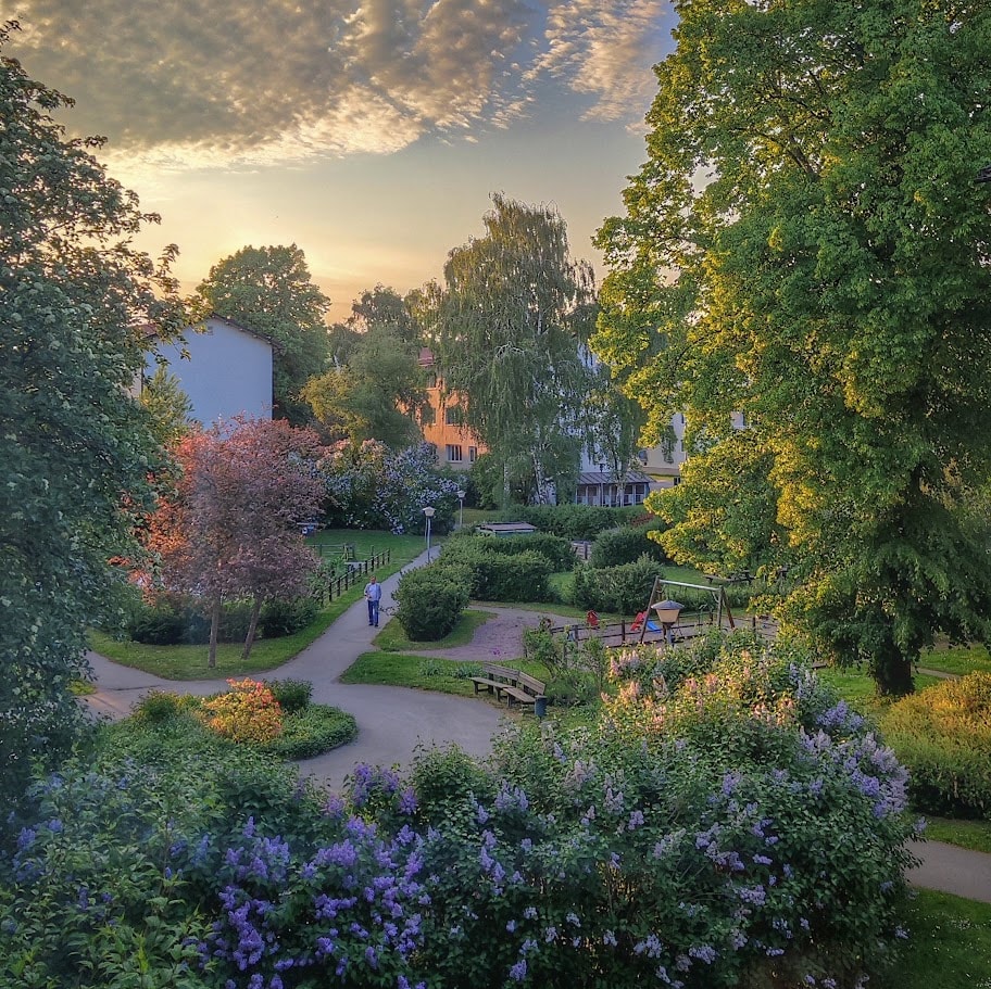Bergslagsvägen i Bromma
