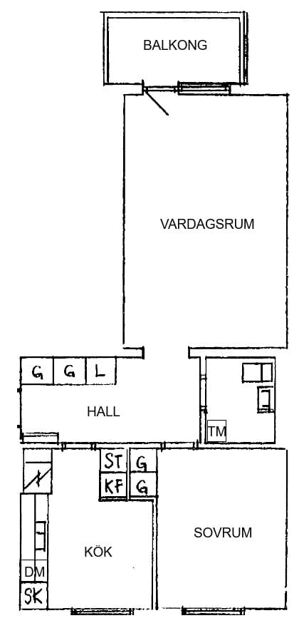 Gersnäsgatan i Katrineholm