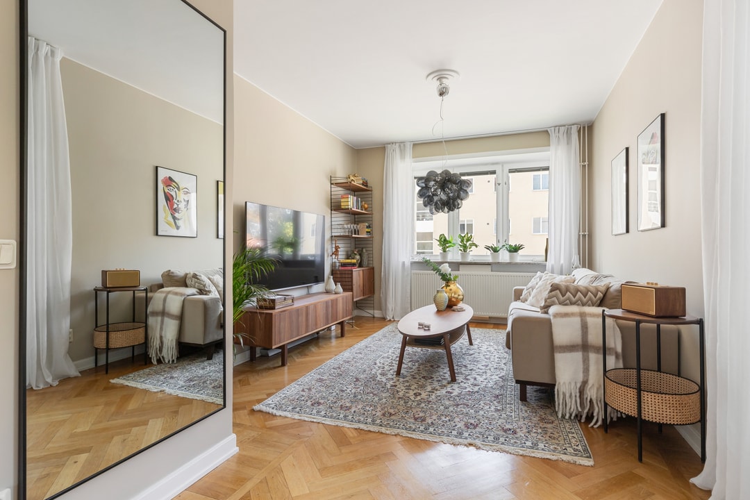 Hunnebergsvägen i Bromma