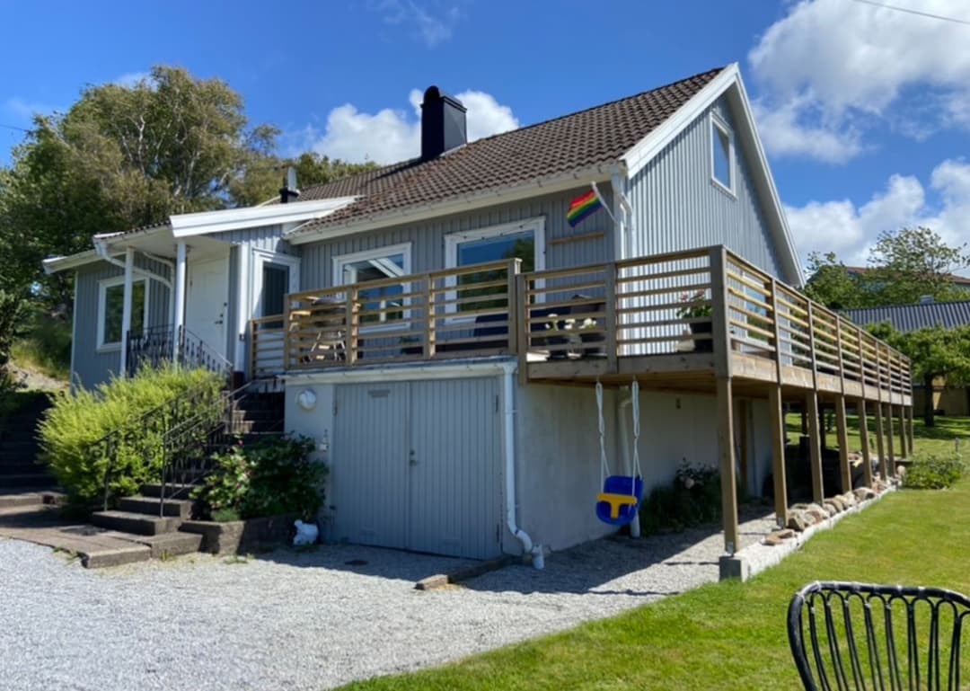 Morlandavägen i Ellös