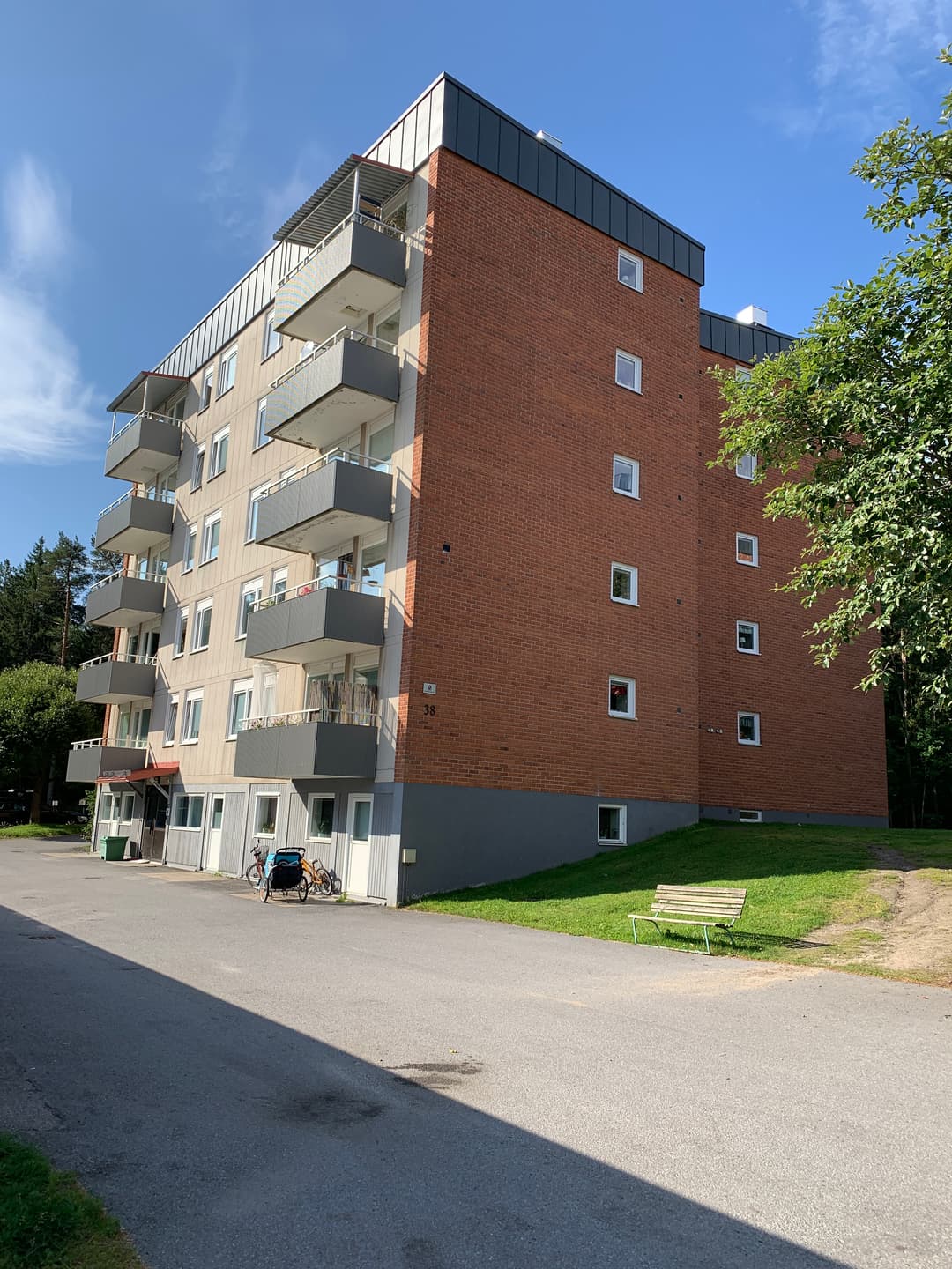 Korpralsvägen i Umeå