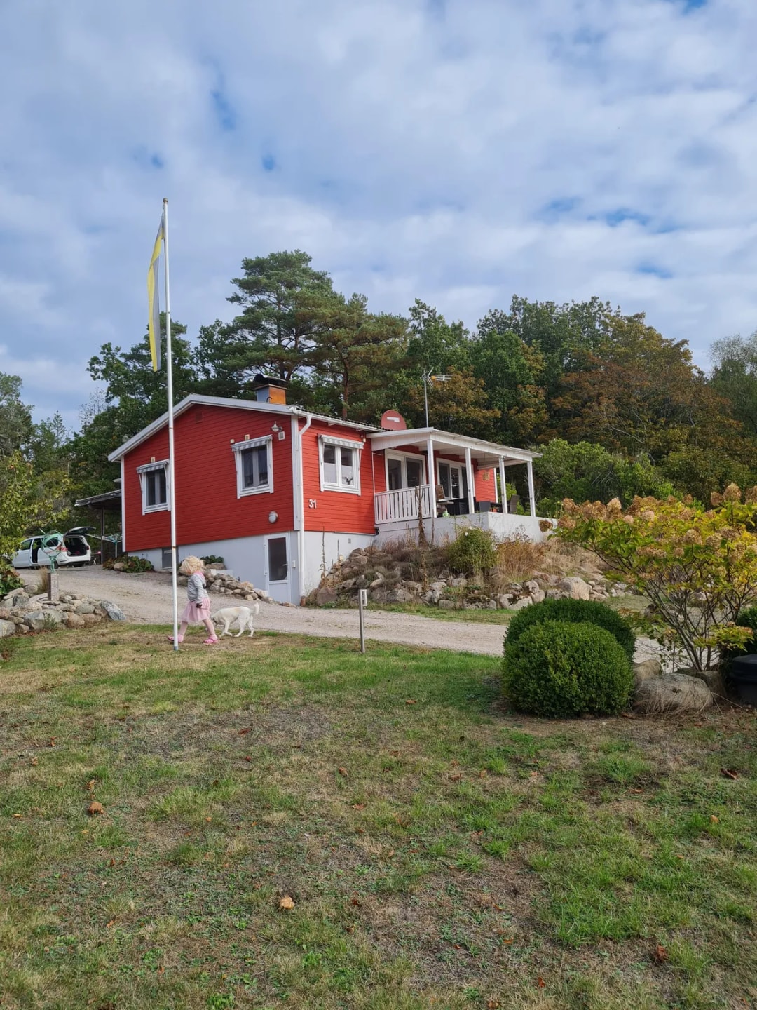 Levalundavägen i Johannishus