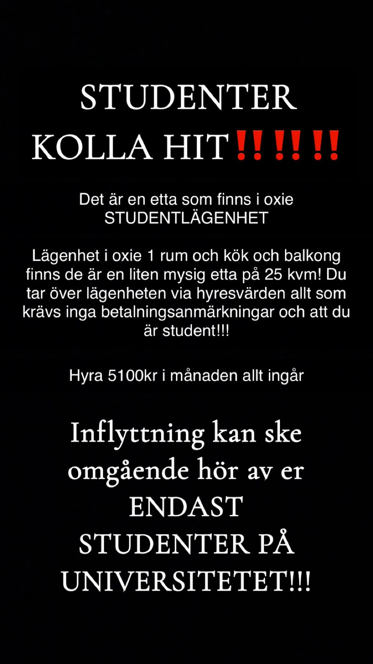 Panelgatan i Oxie
