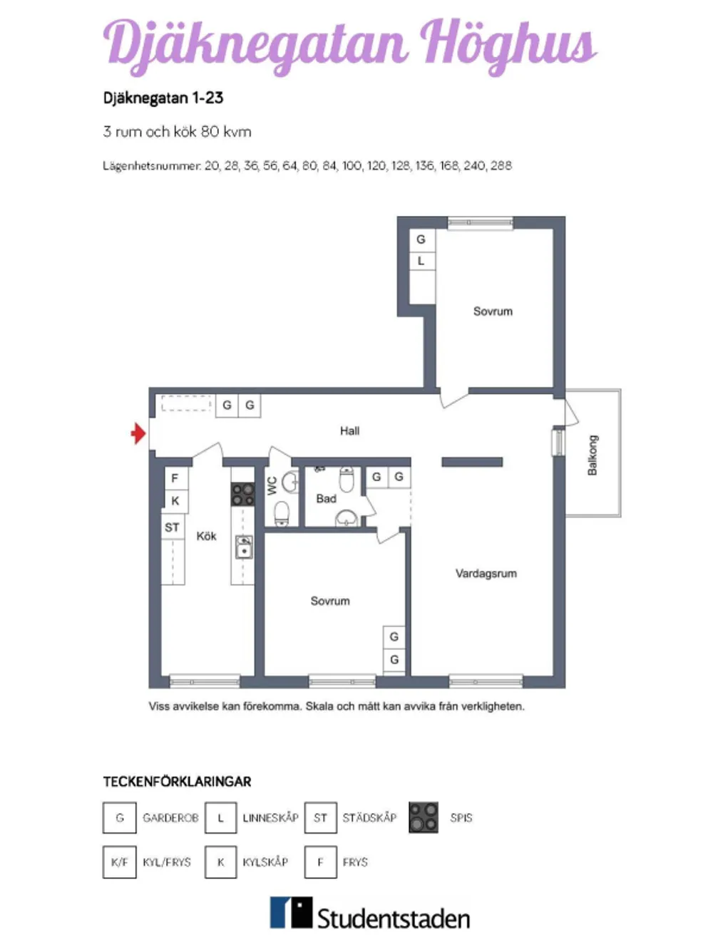 Djäknegatan i Uppsala