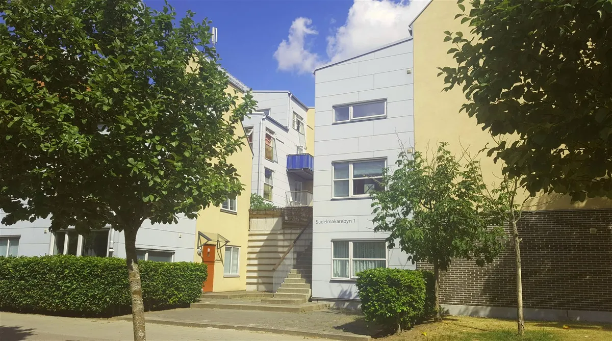 Sadelmakarebyn i Bunkeflostrand