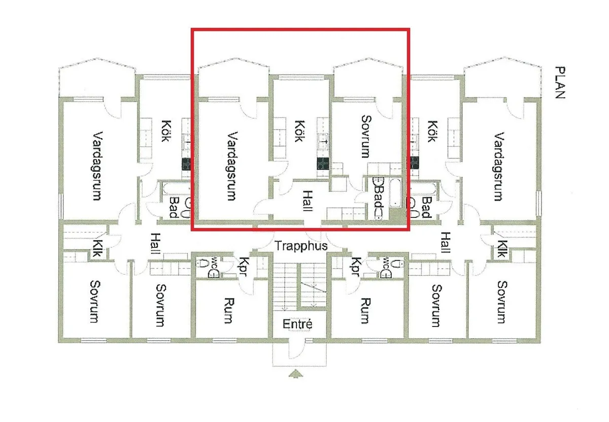 Vikingagatan i Vikingstad