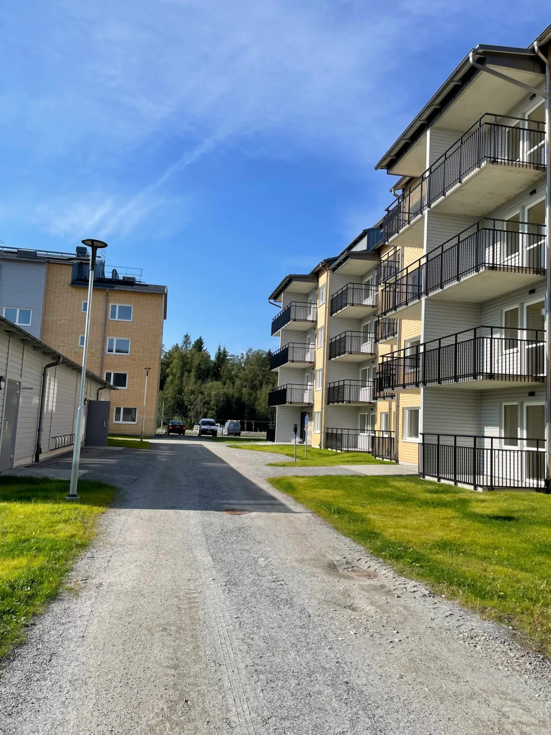 Myrängsvägen i Skelleftehamn