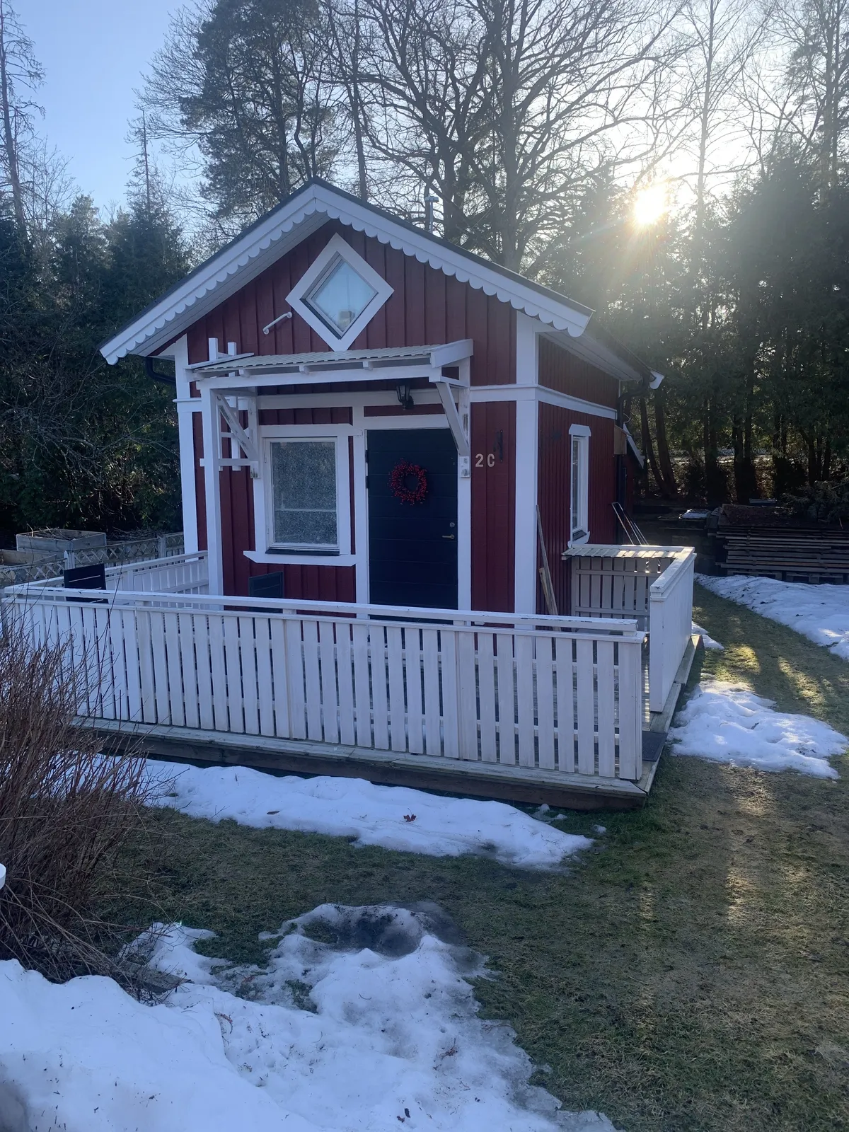 Ekebydalsvägen i Vallentuna