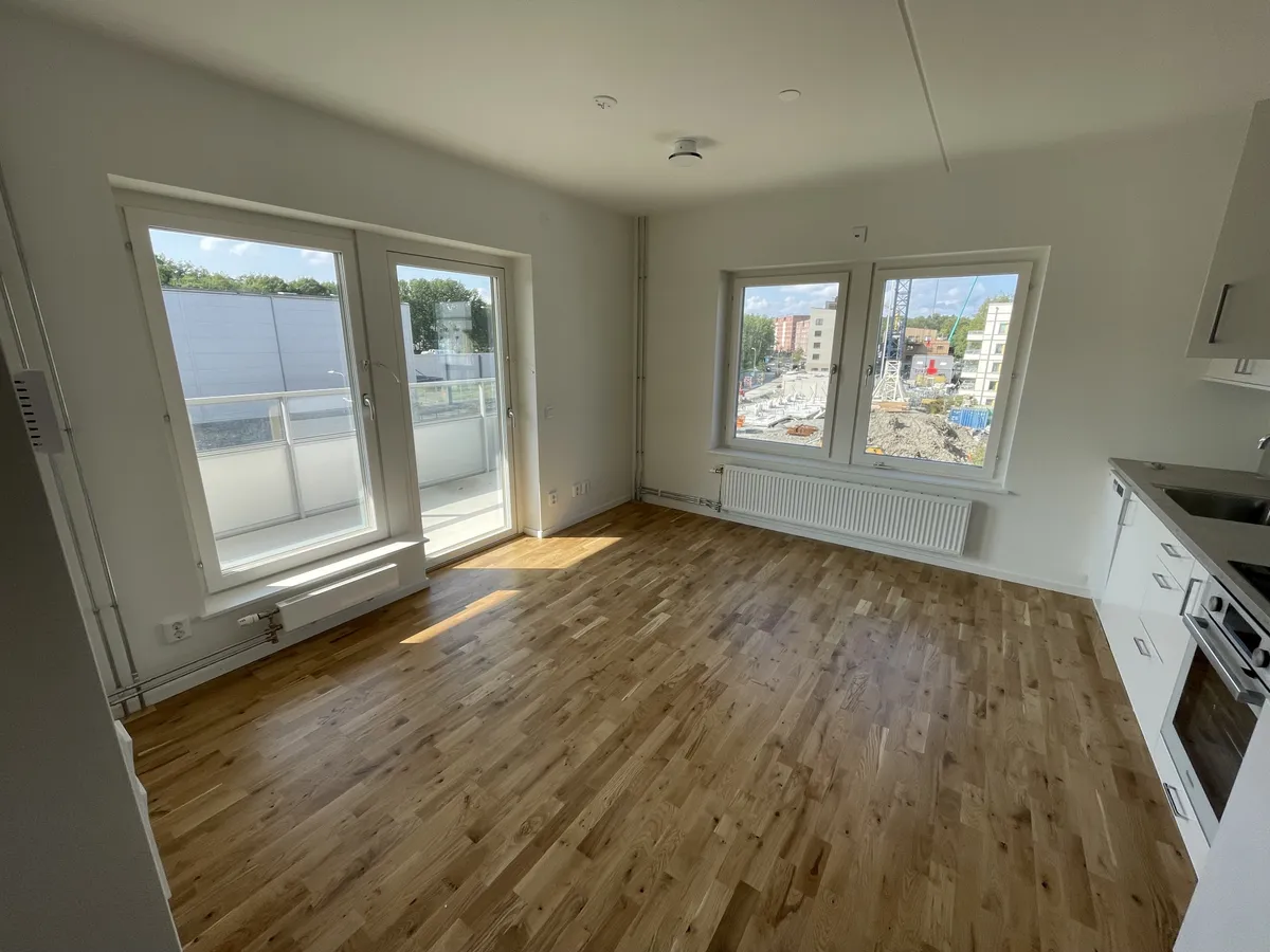 Klockelundsvägen i Farsta