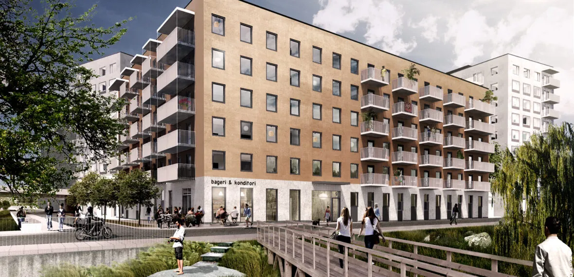 Enköpingsvägen i Järfälla