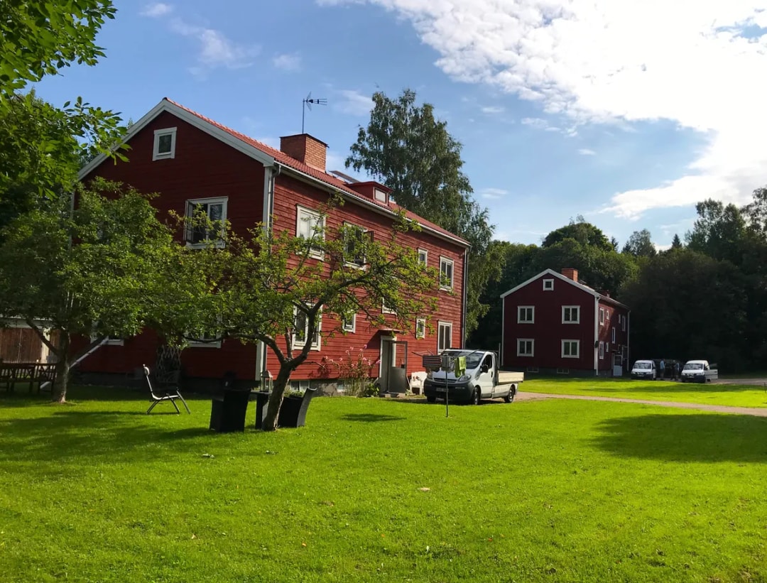 Björkbyvägen i Norberg