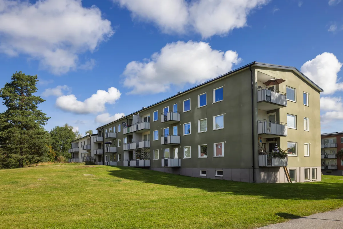 Rånäsvägen i Rimbo