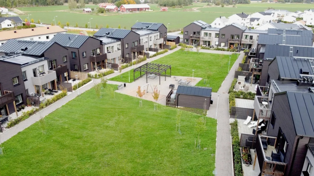 Sävsångarevägen i Linghem