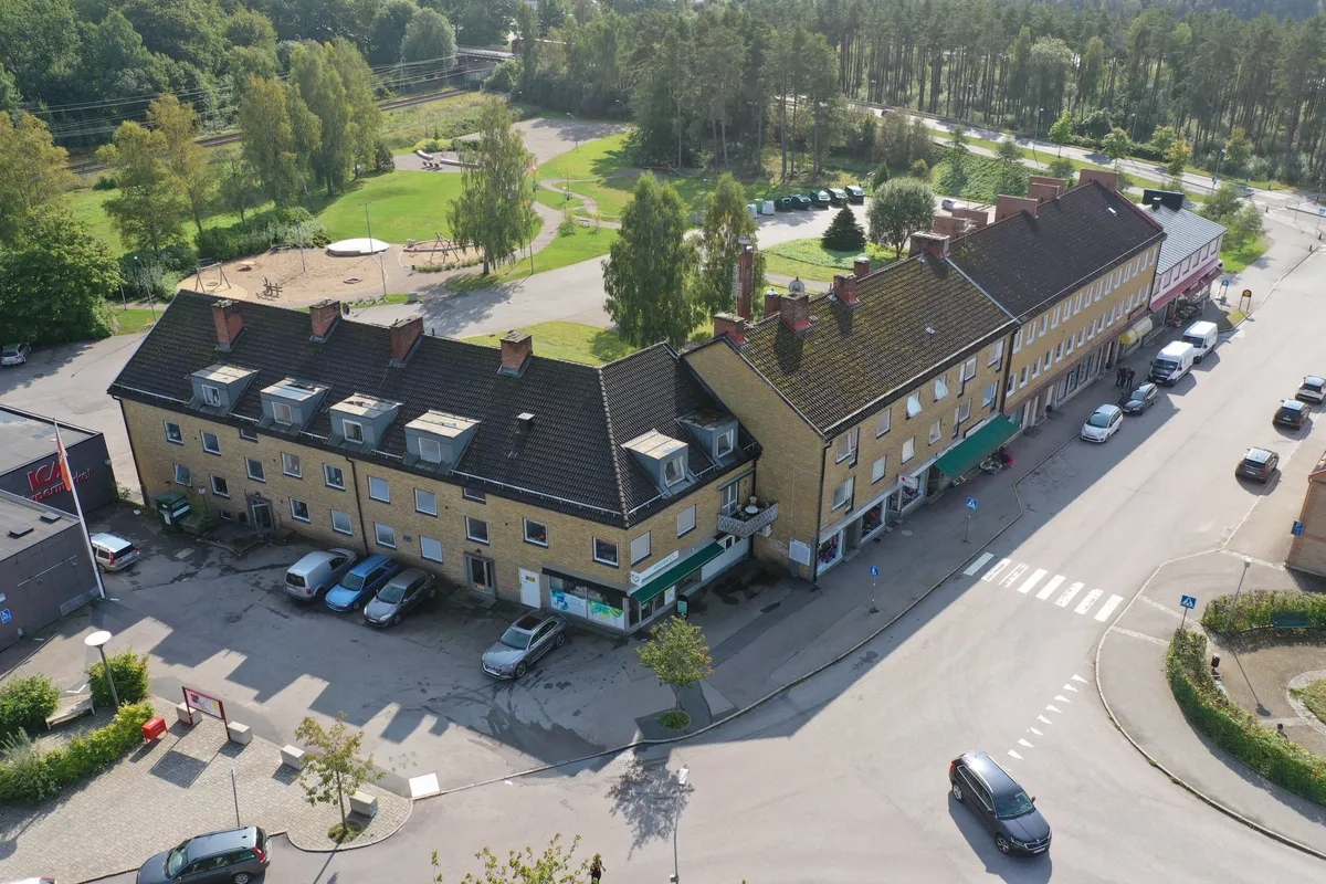 Centrumgatan i Lammhult