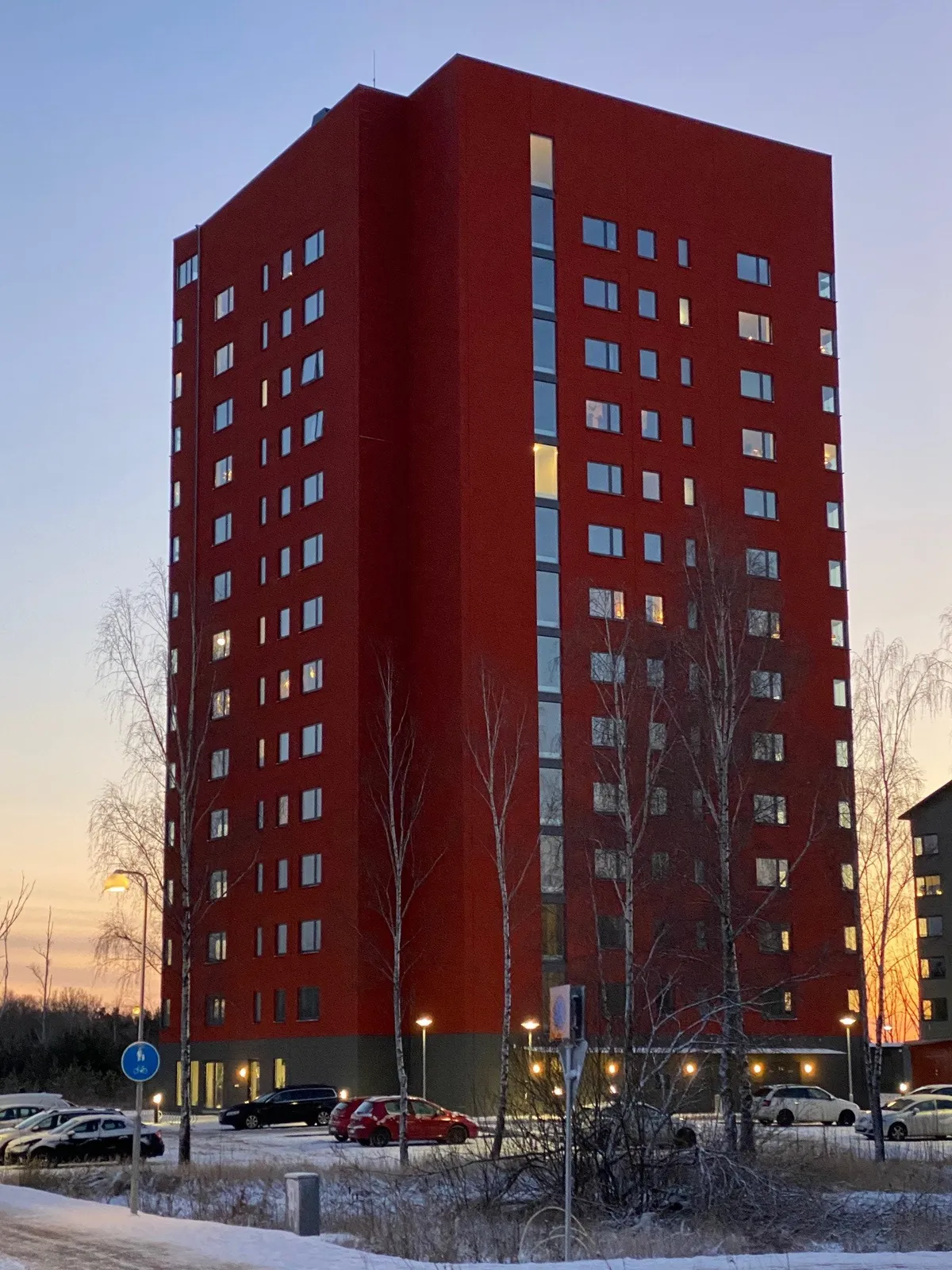 Värsnäsvägen i Kalmar