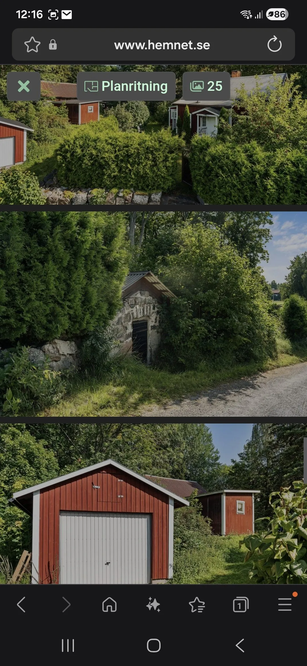 Gärstavägen i Edsbro