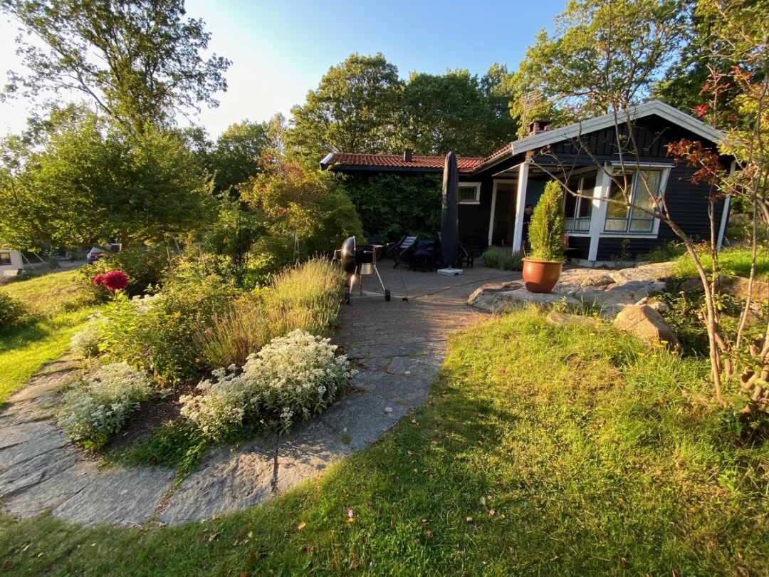 Lilla Källåsvägen i Vallda