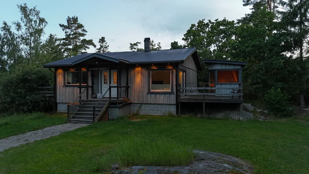 Älgebyvägen i Brottby