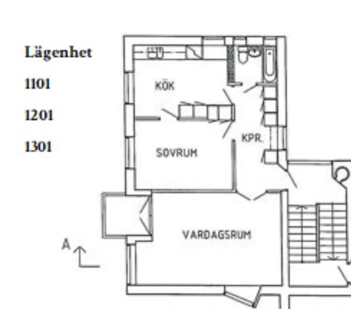 Gamla Svartens väg i Gustavsberg