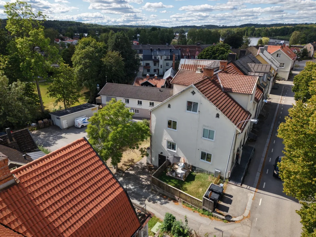 Kyrkogatan i Virserum