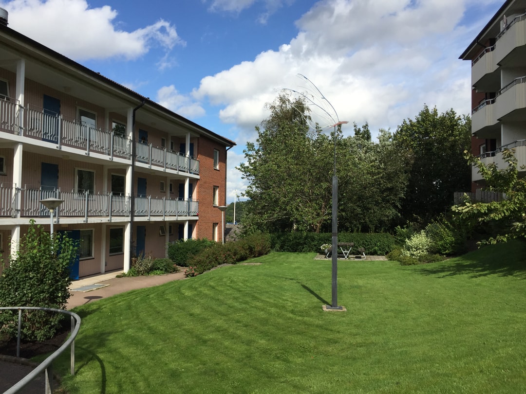 Järnvägsgatan i Laholm