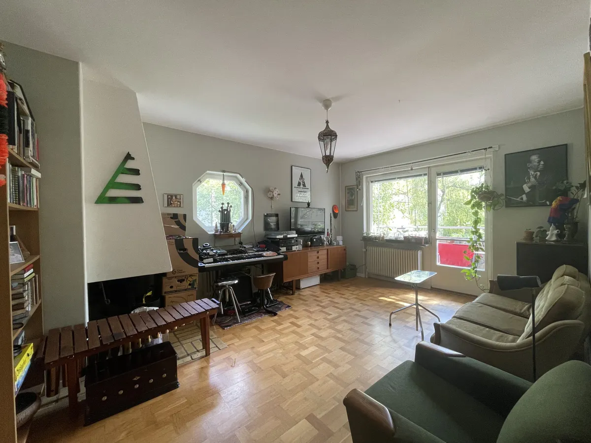 Lyckebyvägen i Johanneshov