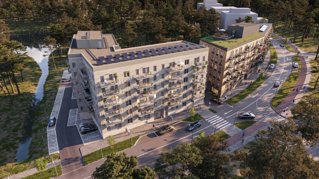 Kristinebergsvägen i Vallentuna