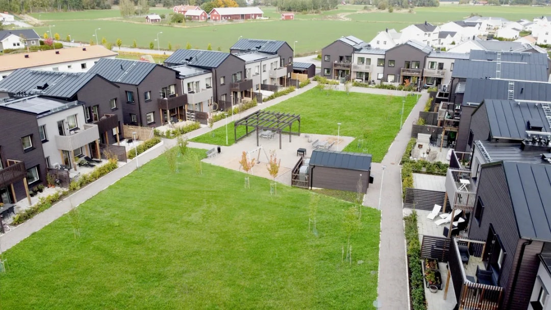 Sävsångarevägen i Linghem