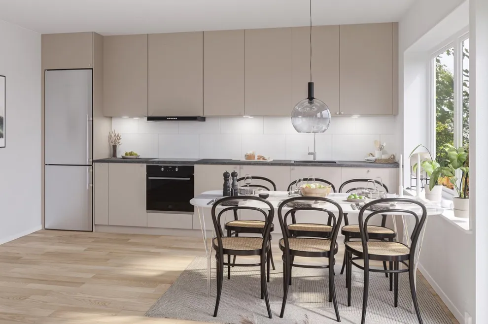 Klockaretorpsvägen i Skara