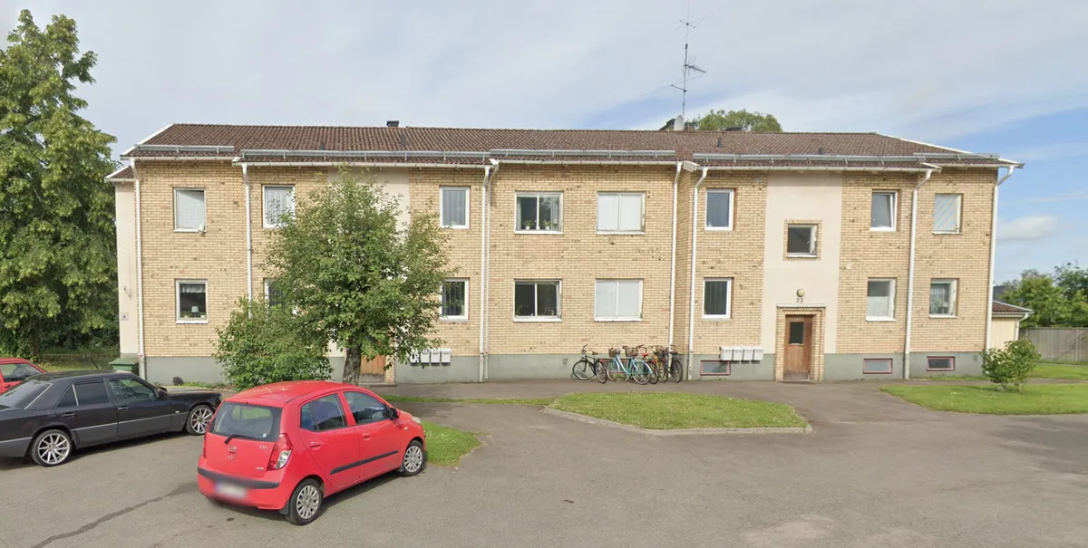 Linnegatan i Tidaholm