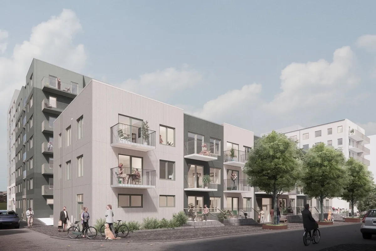 Kistaängsgatan i Kista