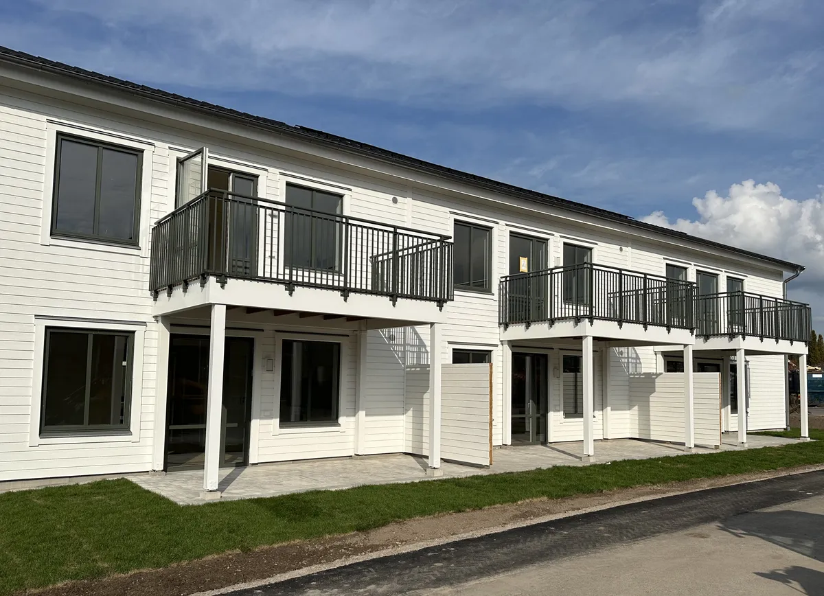 Glasbruksgatan i Hovmantorp