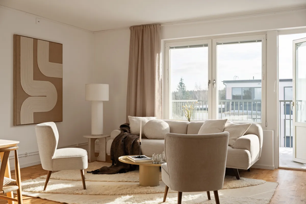 Finkmossvägen i Tumba