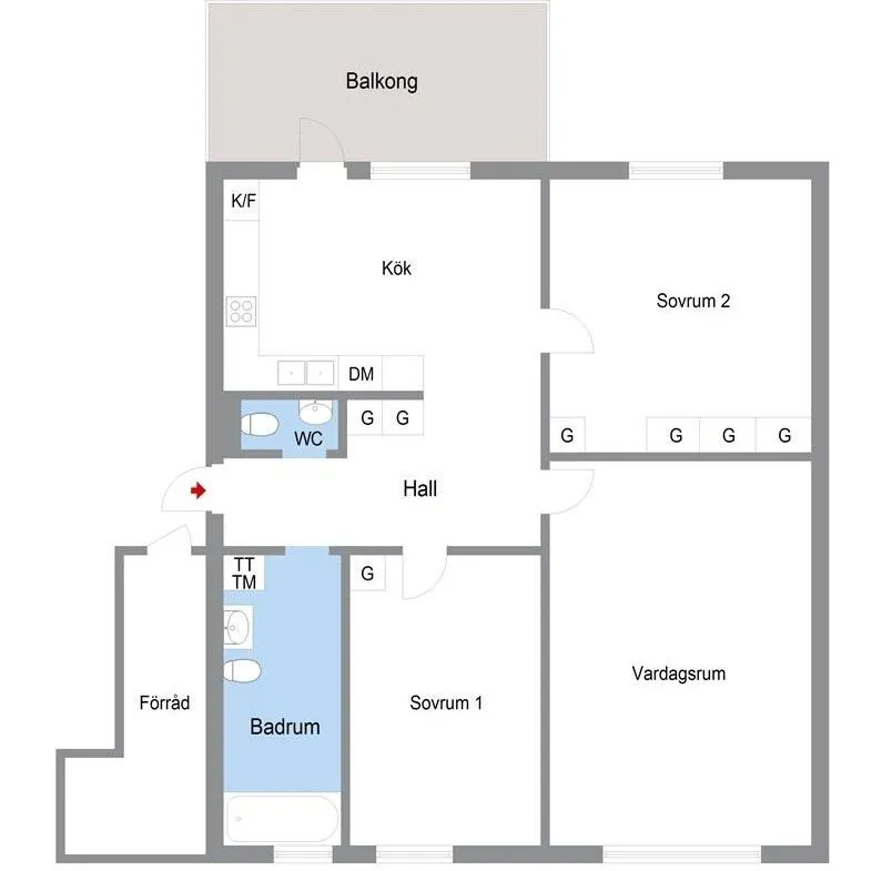 Rågvägen i Norsborg